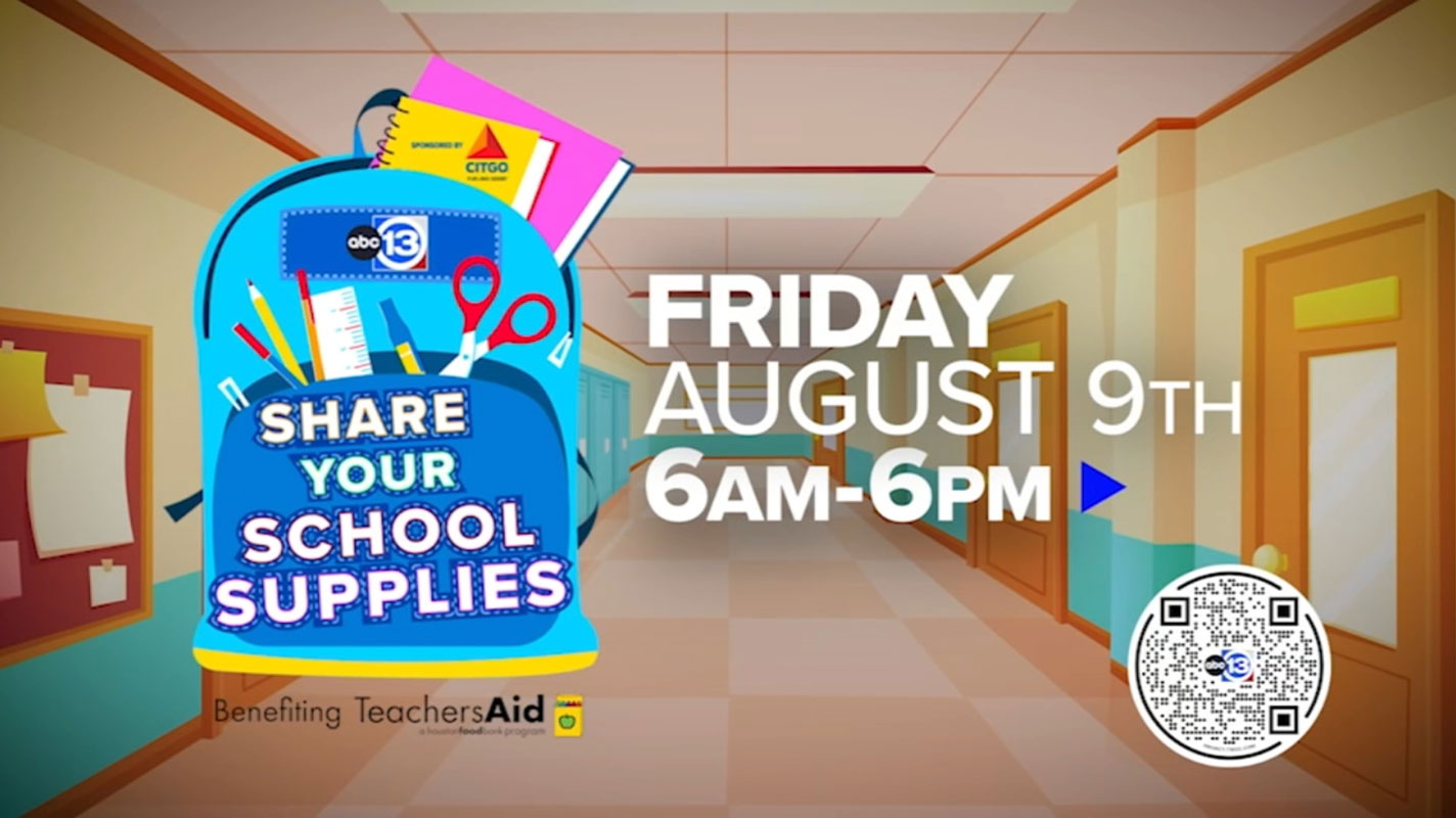 ABC13's Share Your School Supplies Drive